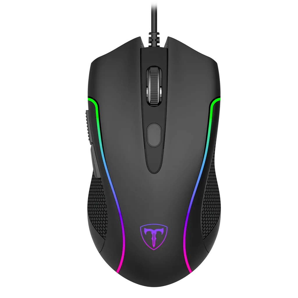 T-DAGGER T-TGM110, LYNX, RGB Backlight, USB Kablolu, 6 Buton, 7200DPI, Gaming Mouse