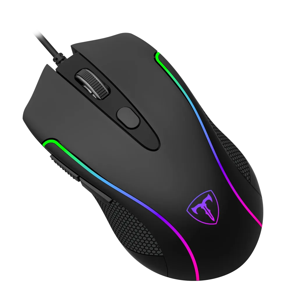 T-DAGGER T-TGM110, LYNX, RGB Backlight, USB Kablolu, 6 Buton, 7200DPI, Gaming Mouse