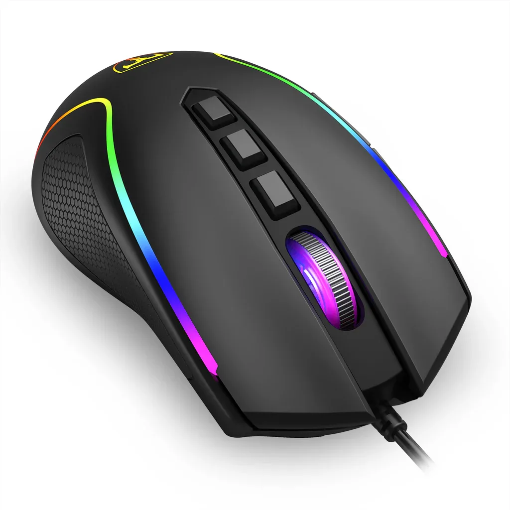 T-DAGGER T-TGM209-LIT, Darkangel Lite, RGB Backlight, 8 Programlanabilir Buton, USB Kablolu, 10.00DPI, Gaming Mouse