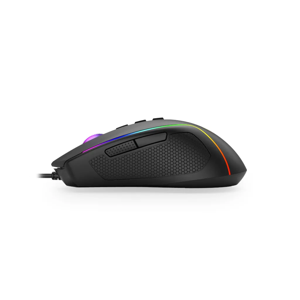 T-DAGGER T-TGM209-LIT, Darkangel Lite, RGB Backlight, 8 Programlanabilir Buton, USB Kablolu, 10.00DPI, Gaming Mouse