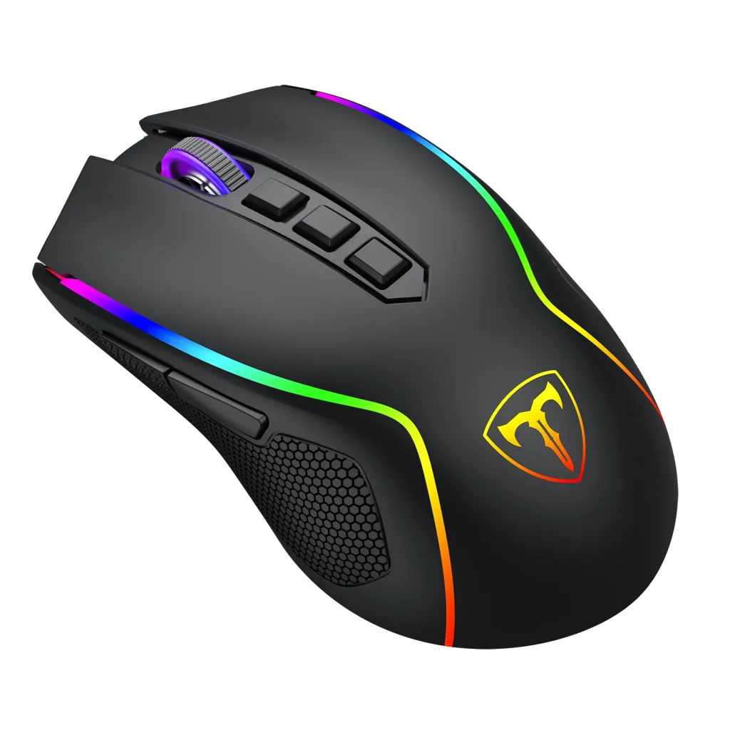 T-DAGGER T-TGM209-WL, Darkangel Wireless, Programlanabilir RGB Backlight, 8 Buton, USB Kablolu, WiFi 2.4Ghz, Bluetooth,