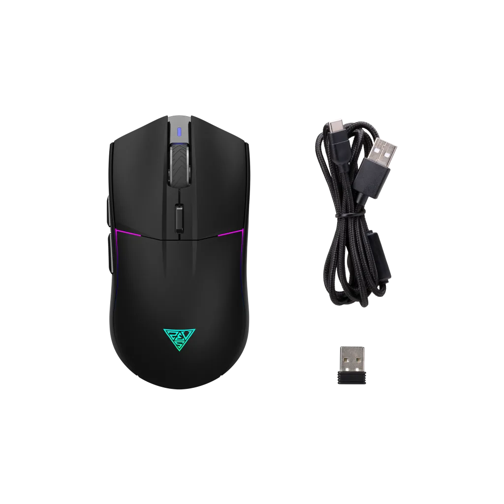GAMDIAS HADES M3, RGB Aydınlatma, Kablolu, WiFi 2.4Ghz, Bluetooth, 7 Programlanabilir Buton, Şarj Edilebilir, Type-C, Ga