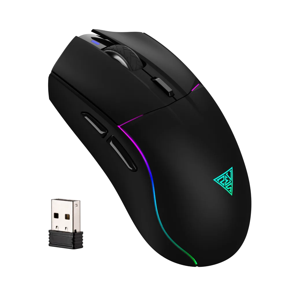 GAMDIAS HADES M3, RGB Aydınlatma, Kablolu, WiFi 2.4Ghz, Bluetooth, 7 Programlanabilir Buton, Şarj Edilebilir, Type-C, Ga