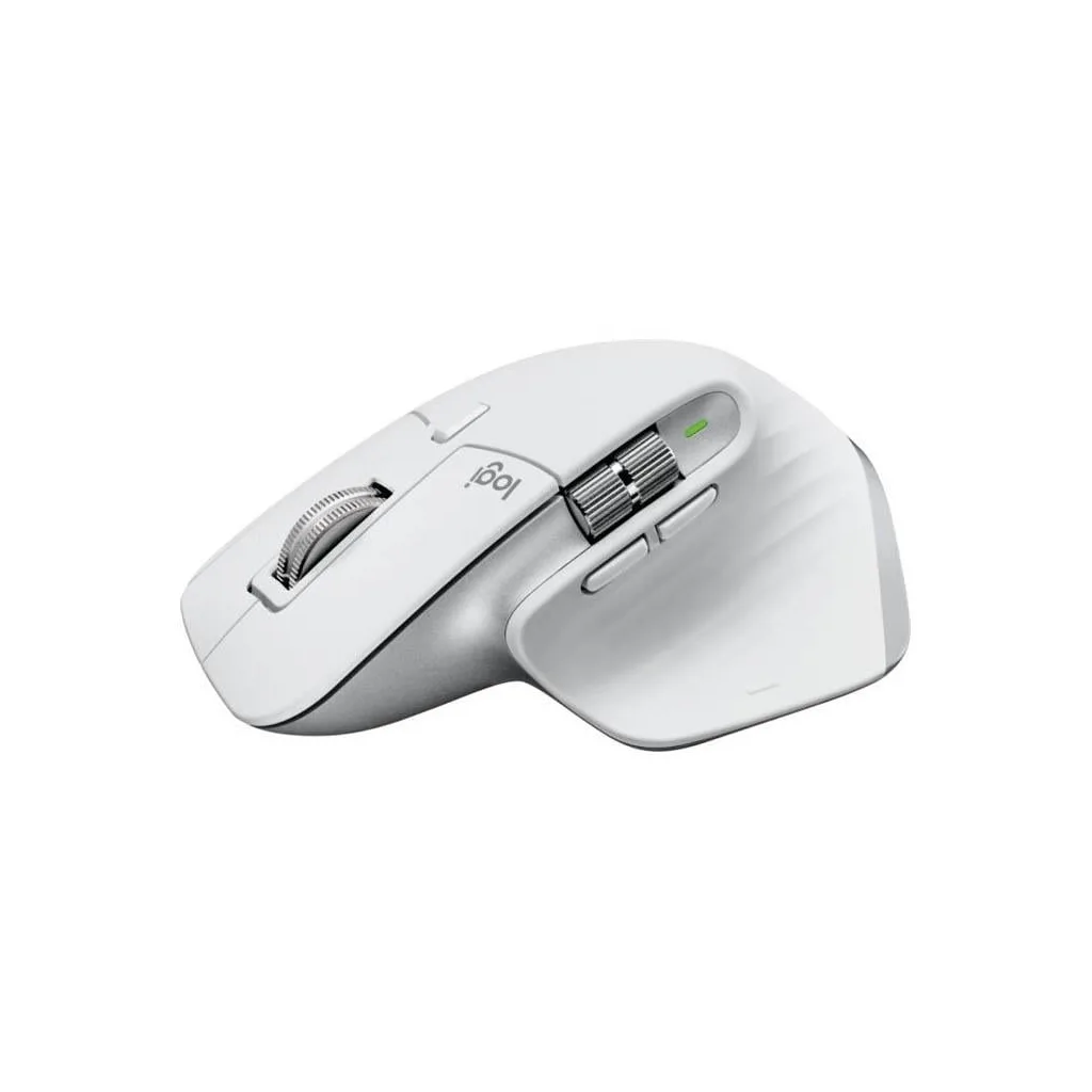 LOGITECH 910-006560, MX MASTER 3S, Beyaz, Bluetooth, 8000dpi, Lazer, 7 Tuşlu, USB-C den şarj edilebilir, Mouse