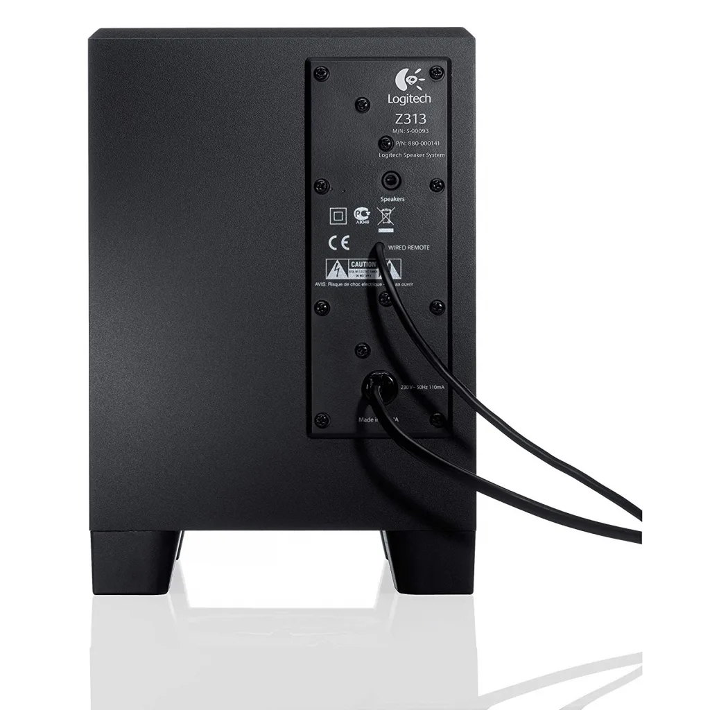 LOGITECH 980-000413, Z313, 25W, 2+1, Subwooferlı, Ses Sistemi (Siyah)