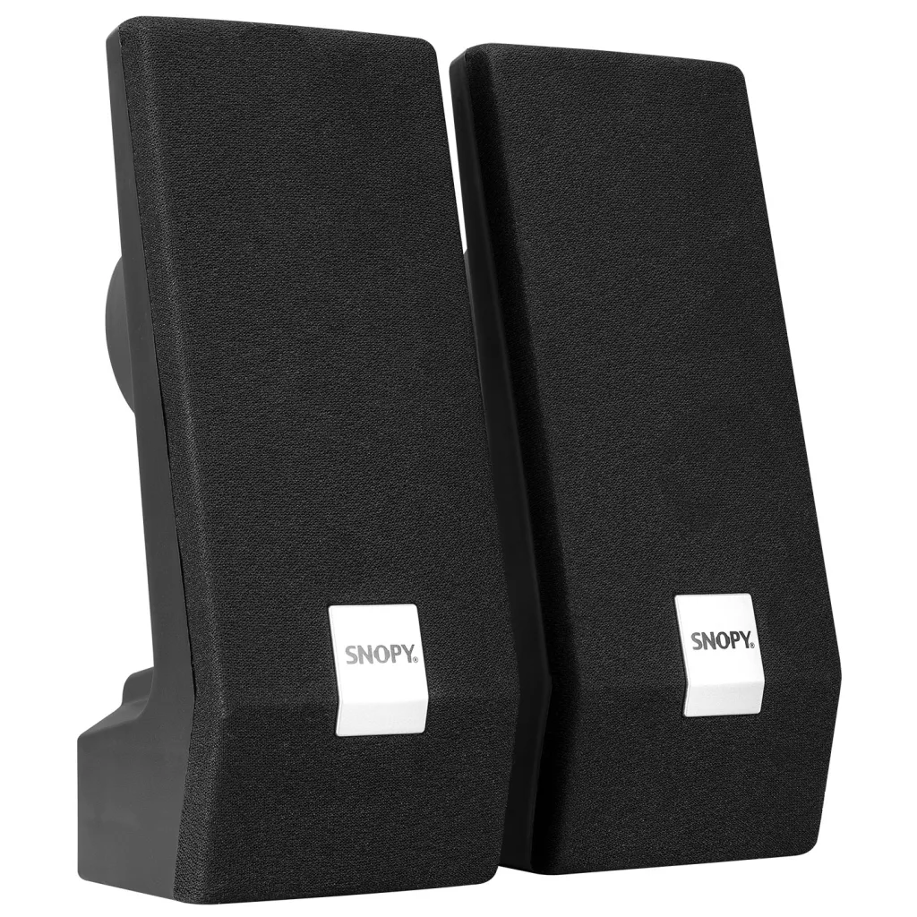 SNOPY SN-611, 6W, 1+1, Masaüstü, Speaker, AC 220V, (Siyah)