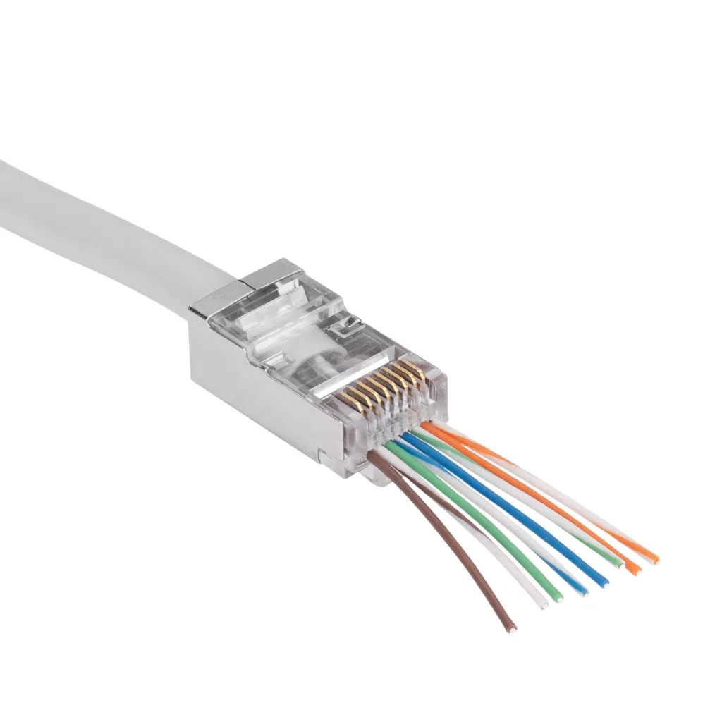 S-LINK SL-COB24P, RJ45, Yeni Nesil JAC, UTP, CAT6, Metal (100lü PAKET)