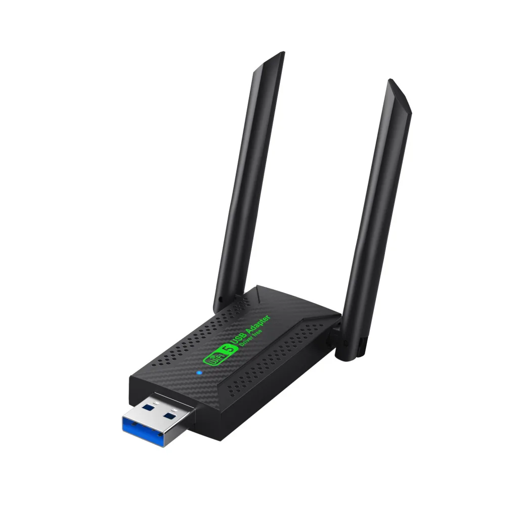 EVEREST EWA600, 600Mbp, 2.4Ghz ve 5Ghz Dual Band, WIFI 5, 2x2dbi Anten, USB3.0, WIRELESS ETHERNET