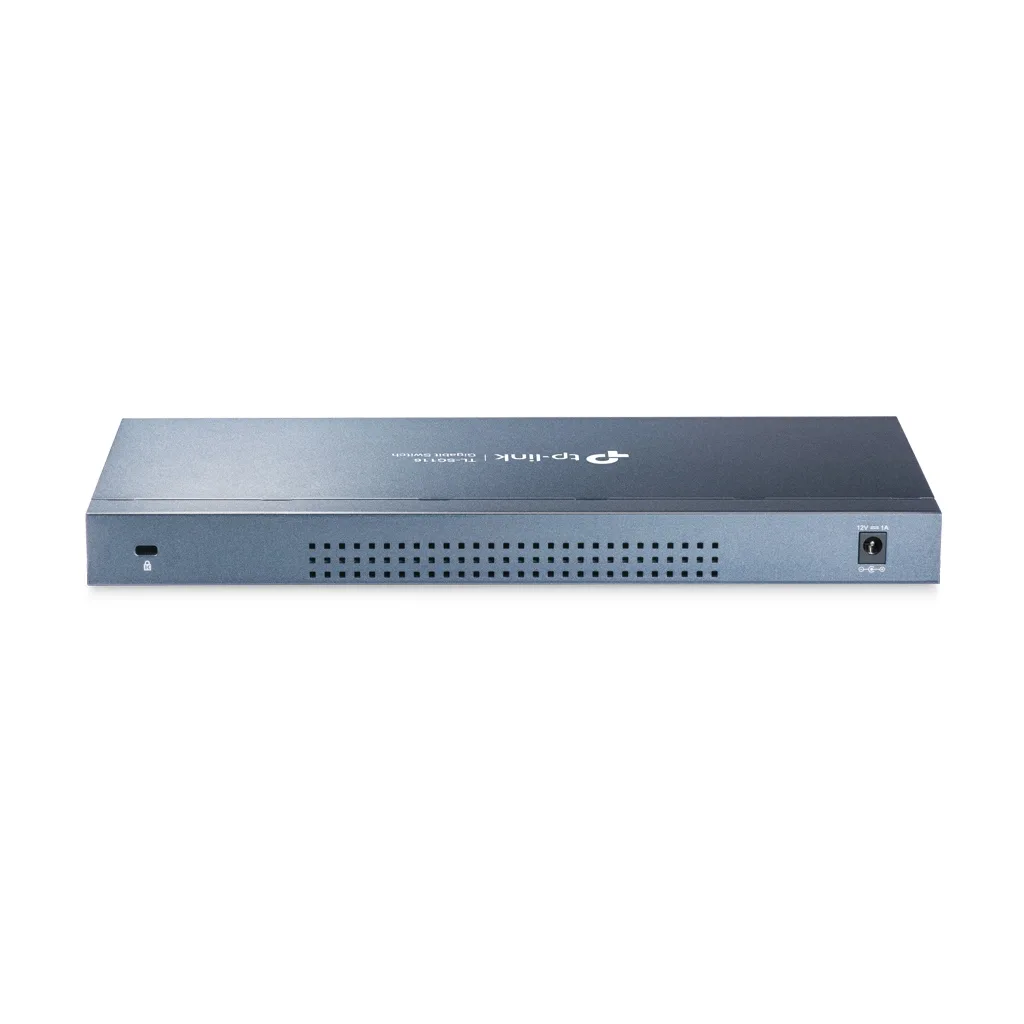 TP-LINK TL-SG116(UN) V2, 16 Port, GigaBit, Metal Kasa, Masaüstü Switch