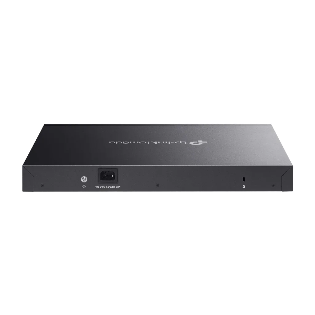 OMADA ES228GMP, 28 Port Gigabit, 24 Port Poe+, 2 Port Gigabit SFP, 384W, Yönetilebilir, Metal Kasa Rackmount Switch