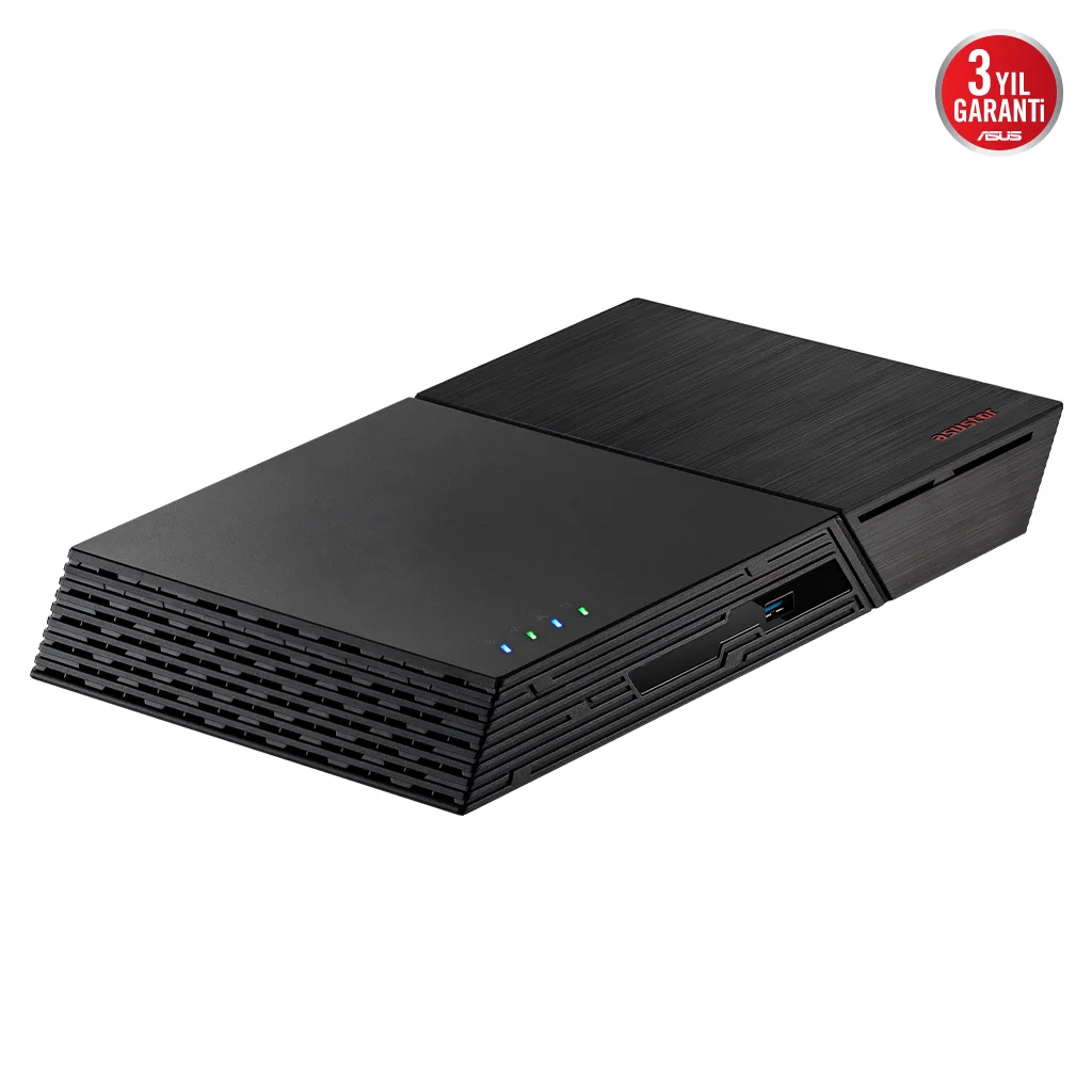 ASUSTOR FS6712X FLASHTOR 12 PRO, Intel N5105 CPU, 4Gb DDR4 Ram, 12xM.2 NVMe Yuvası, HDMI, 10GbE Network, 2xUSB 3.2, 2xUS
