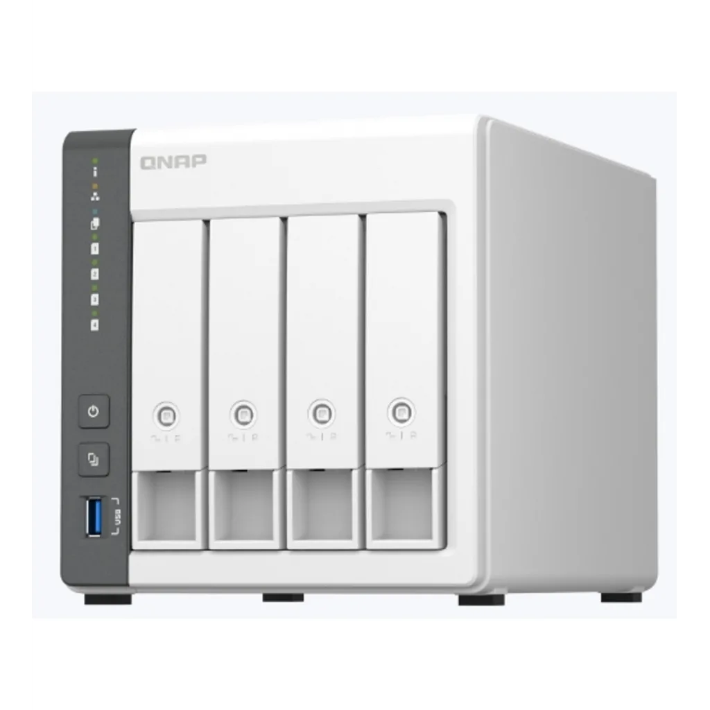 QNAP TurboNAS TS-433-4G, 4Gb Ram, 4xYuvalı, Tower NAS