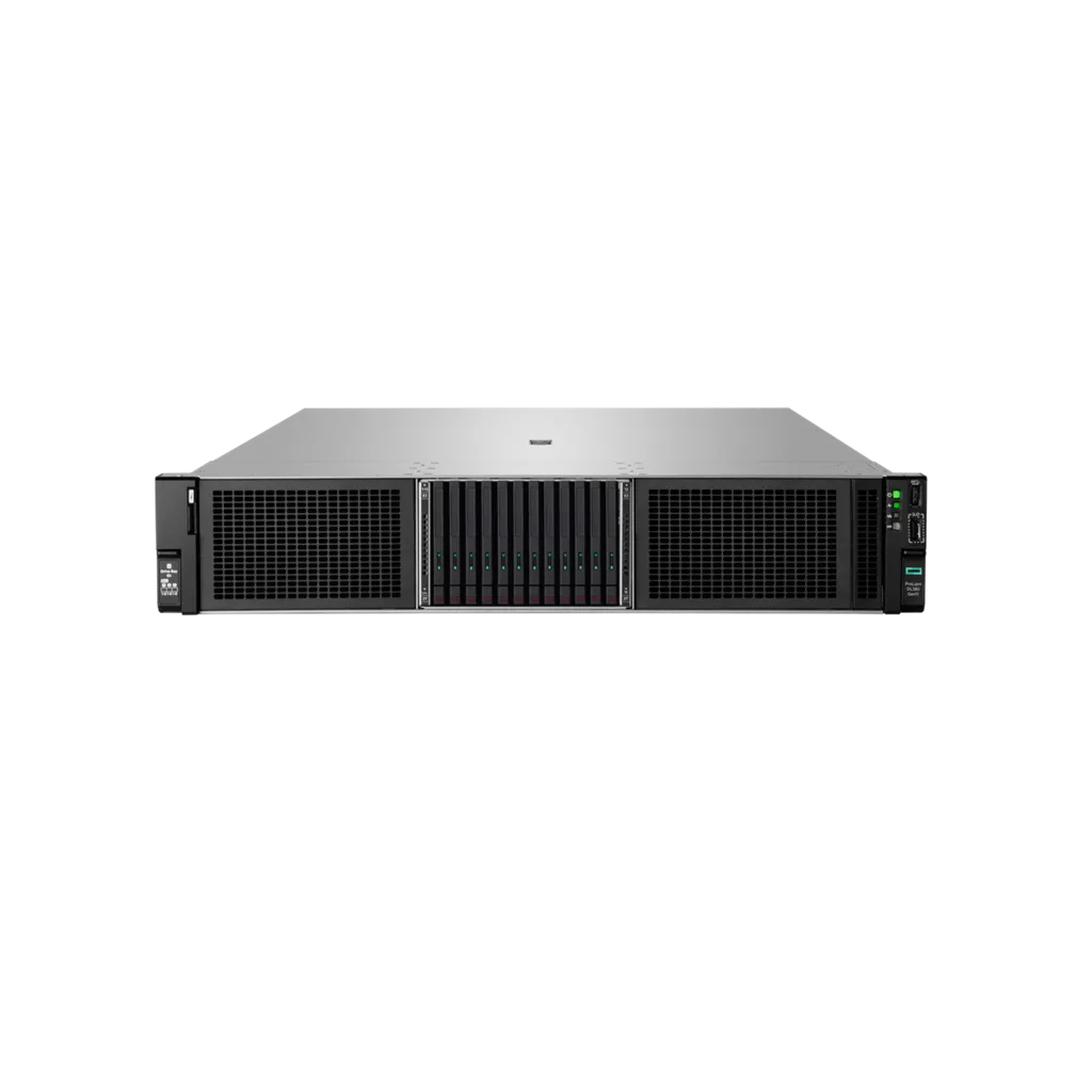 HP P71674-425, DL380, GEN11, Intel Xeon Silver 4510, 2x32Gb DDR5 RDIMM Ram, 2x960Gb SSD Disk, MR408i-o NC 8SFF, 2x1000W