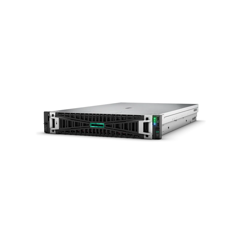 HP P71674-425, DL380, GEN11, Intel Xeon Silver 4510, 2x32Gb DDR5 RDIMM Ram, 2x960Gb SSD Disk, MR408i-o NC 8SFF, 2x1000W