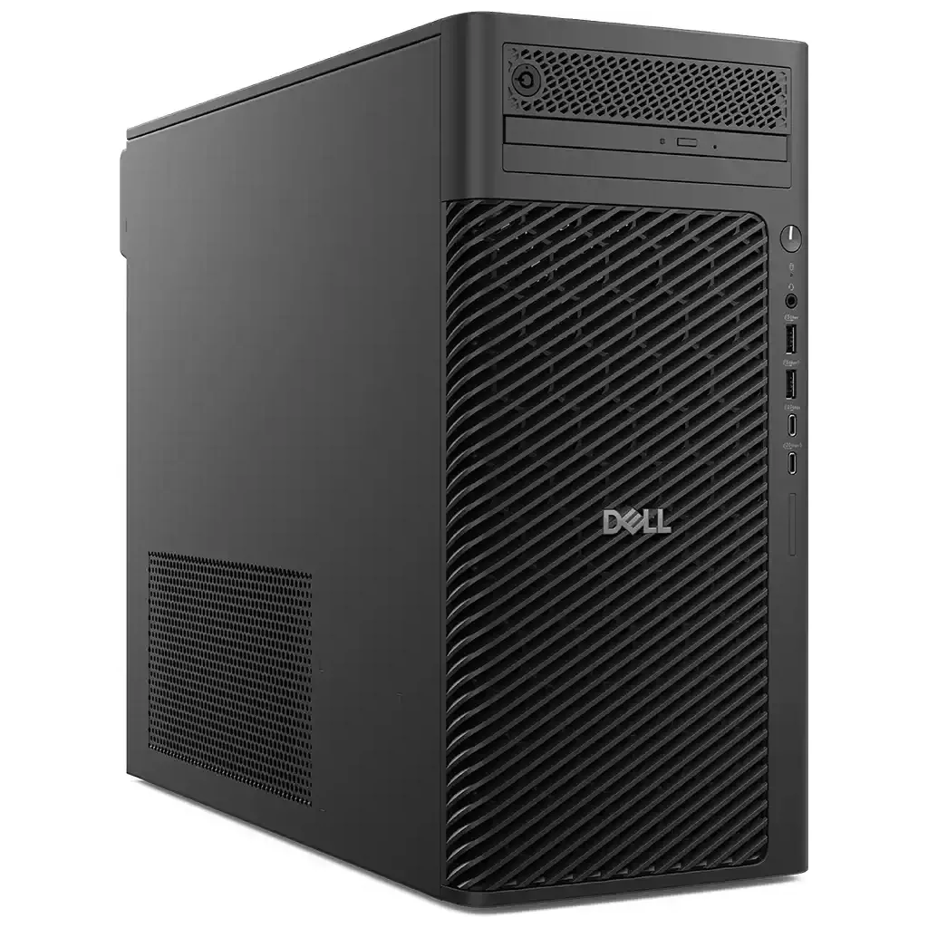 DELL Pro Max Tower T2, FCT2250-1, Ultra 7 265, 16Gb DDR5 Ram, 512Gb SSD, 4Gb NVidia RTX A400 Ekran Kartı, Windows11 Pro,