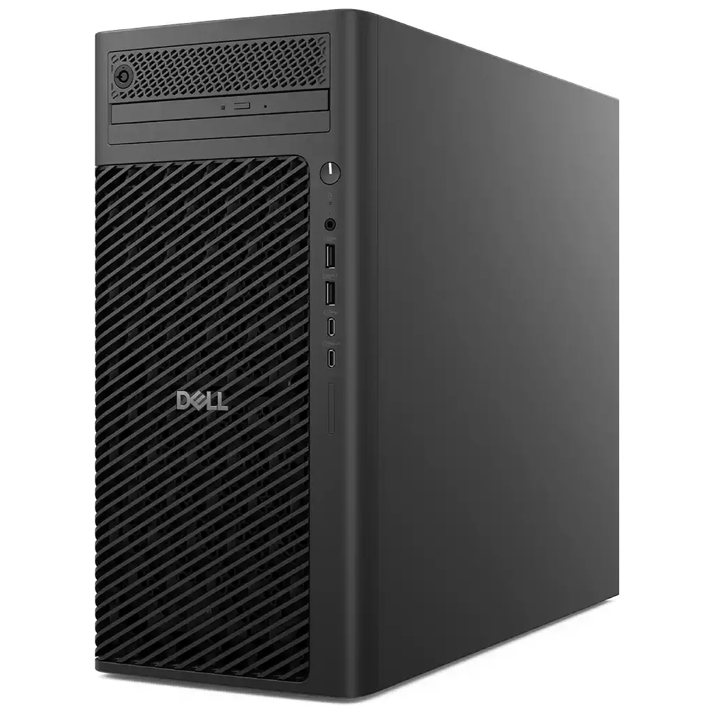 DELL Pro Max Tower T2, FCT2250-3, Ultra 7 265K, 32Gb DDR5 Ram, 1Tb SSD, 8Gb NVidia RTX A1000 Ekran Kartı, Windows11 Pro,