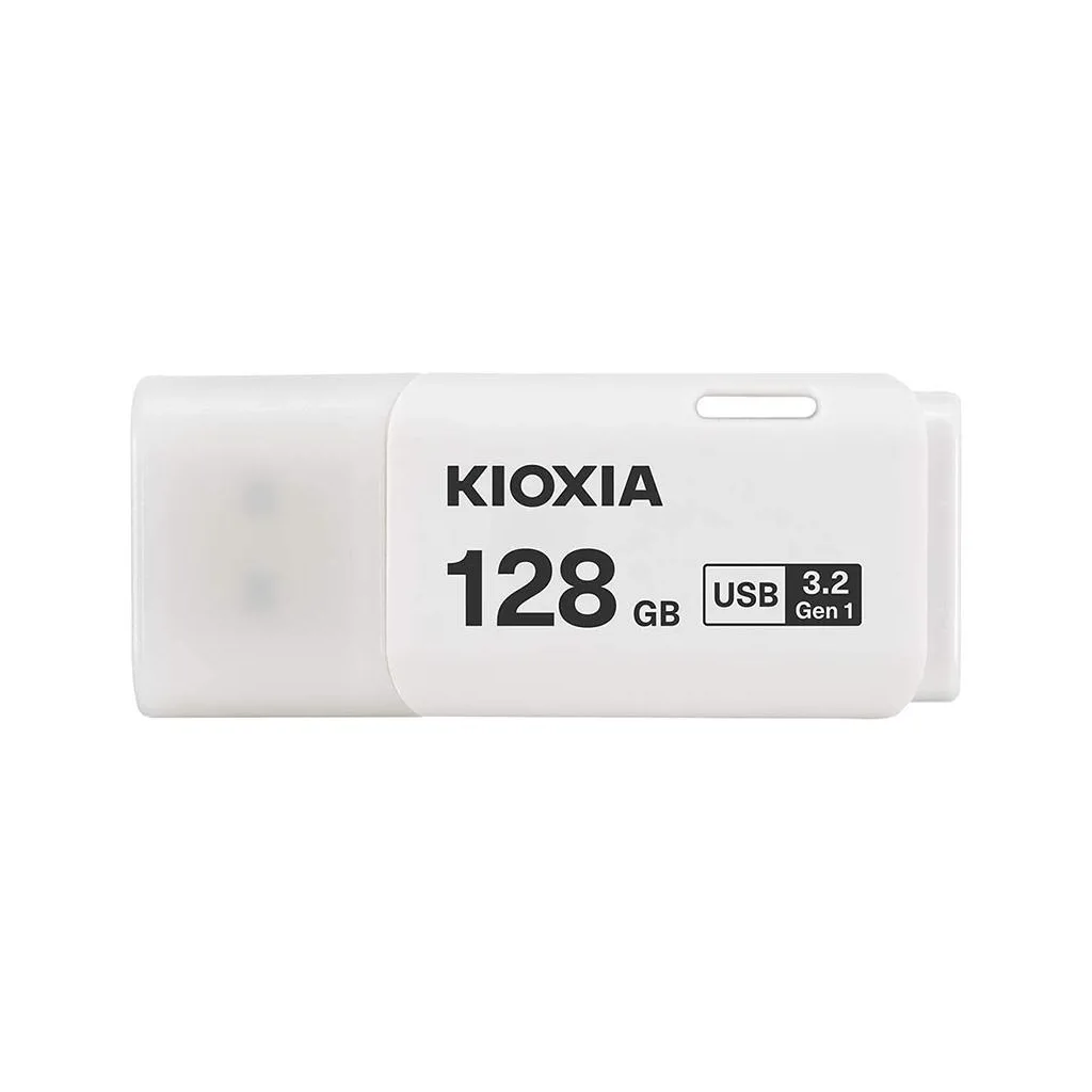 KIOXIA U301W 128GB USB 3.2 Gen1 TransMemory Flash Disk (Beyaz)