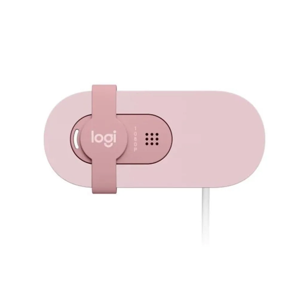LOGITECH 960-001623, BRIO 100 WCM V-U0072, Full HD, Dahili Mikrofonlu, Rose Webcam