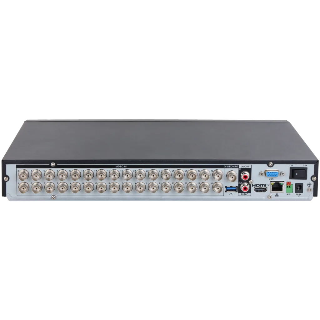 DAHUA XVR5232AN-5M-I3, 32Kanal, 5Mpix, H265+, 2 HDD Desteği, 5in1 DVR Cihazı