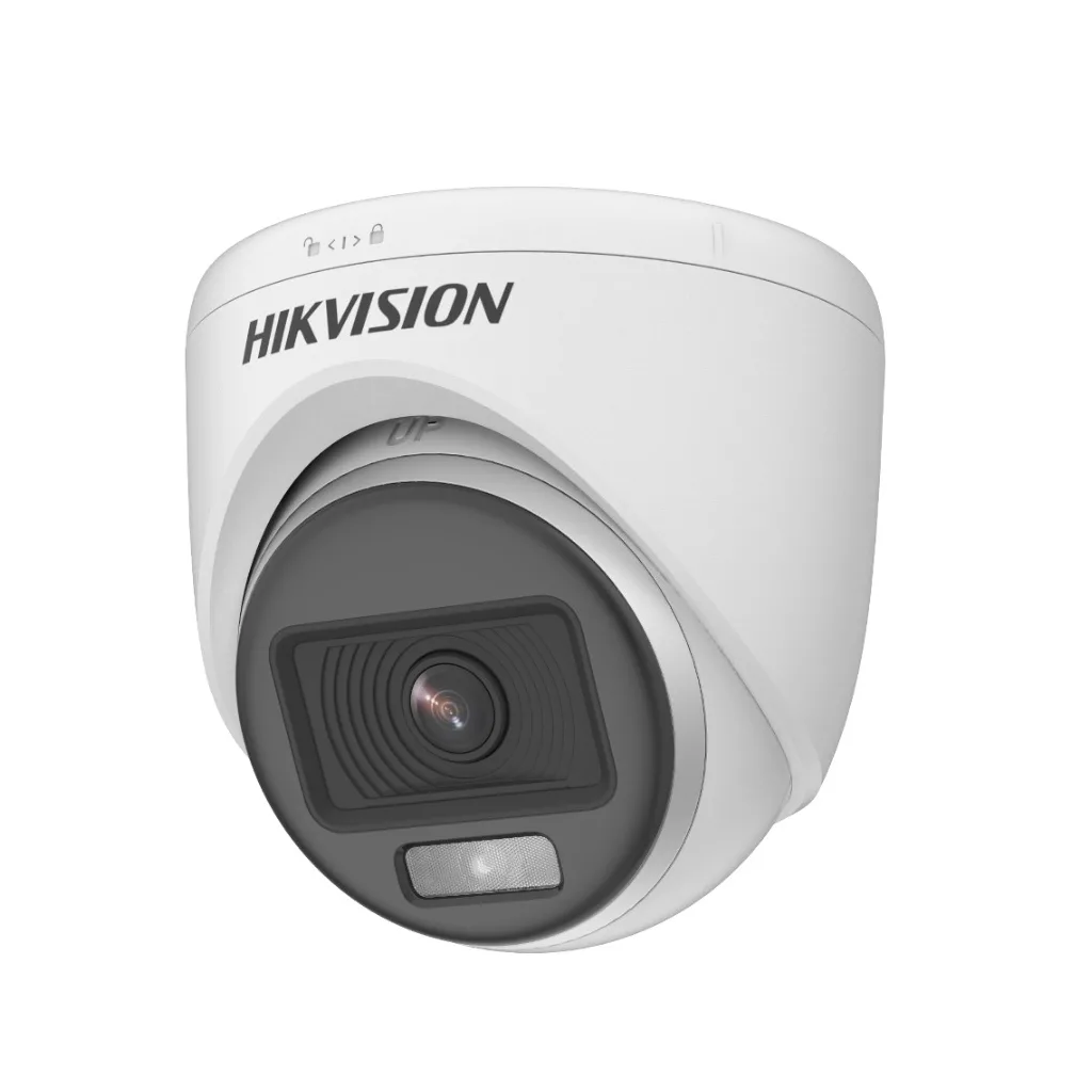 HIKVISION DS-2CE76D0T-EXLPF, 2Mpix, 2.8mm Lens, 20Mt Gece Görüşü, IP67, Dual-Light, Dome Kamera