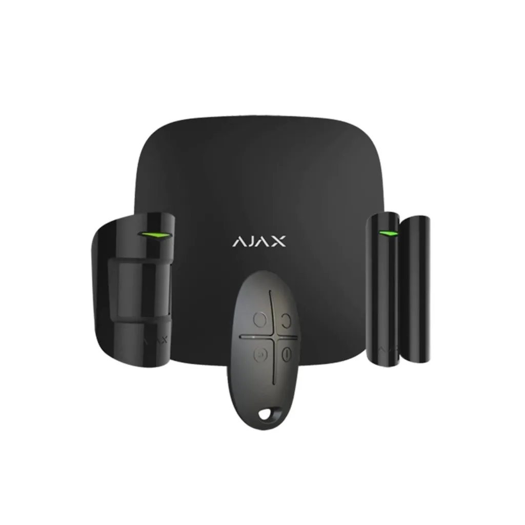 AJAX StarterKit 4G, Kablosuz, Alarm Kiti, SİYAH