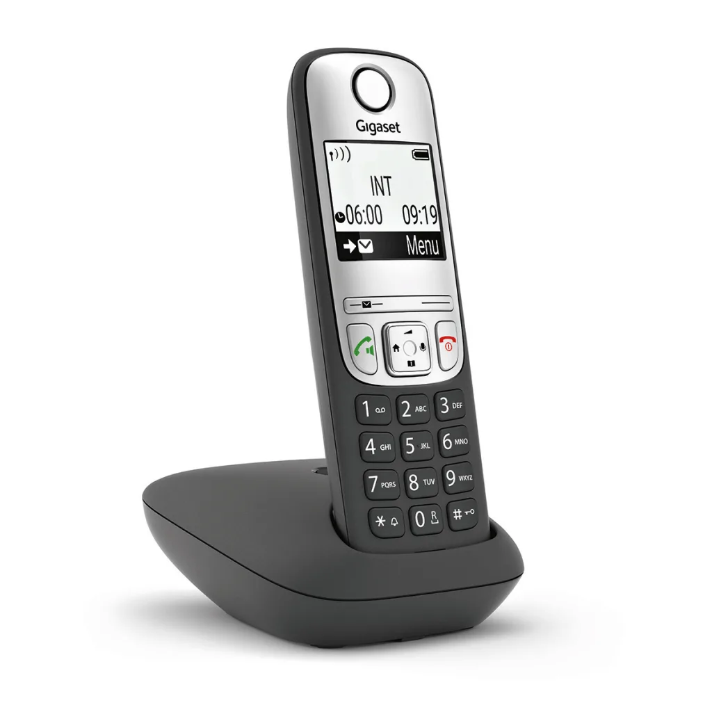 GIGASET A690, Dect Telefon, Siyah, 14 Saat Konuşma, 180 Saat Bekleme, 100 Kişilik Rehber