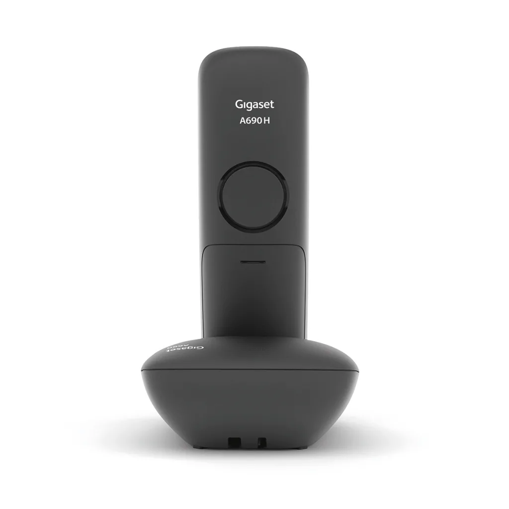 GIGASET A690, Dect Telefon, Siyah, 14 Saat Konuşma, 180 Saat Bekleme, 100 Kişilik Rehber