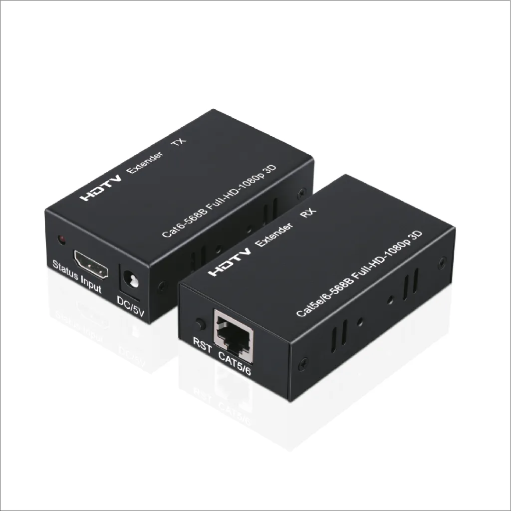 ENKADO EKD-HE60, HDMI Extender 60mt. Cat6 Kablo Üzerinde 60Metre Görüntü Aktarıcı