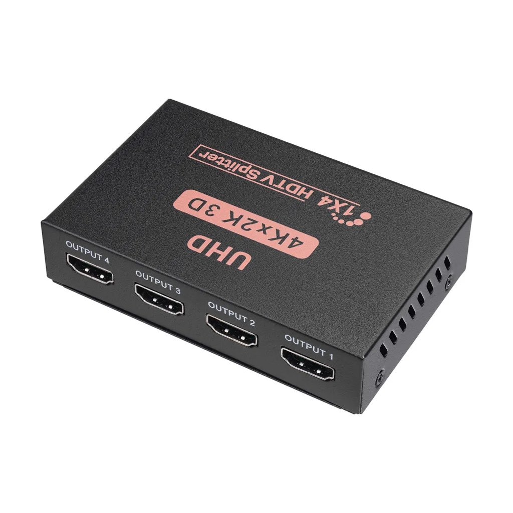 HYTECH HY-LU4, HDMI Çoklayıcı, 1Giriş, 4Çıkış, (1PC-4Monitör)
