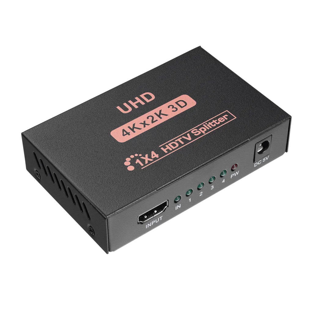 HYTECH HY-LU4, HDMI Çoklayıcı, 1Giriş, 4Çıkış, (1PC-4Monitör)