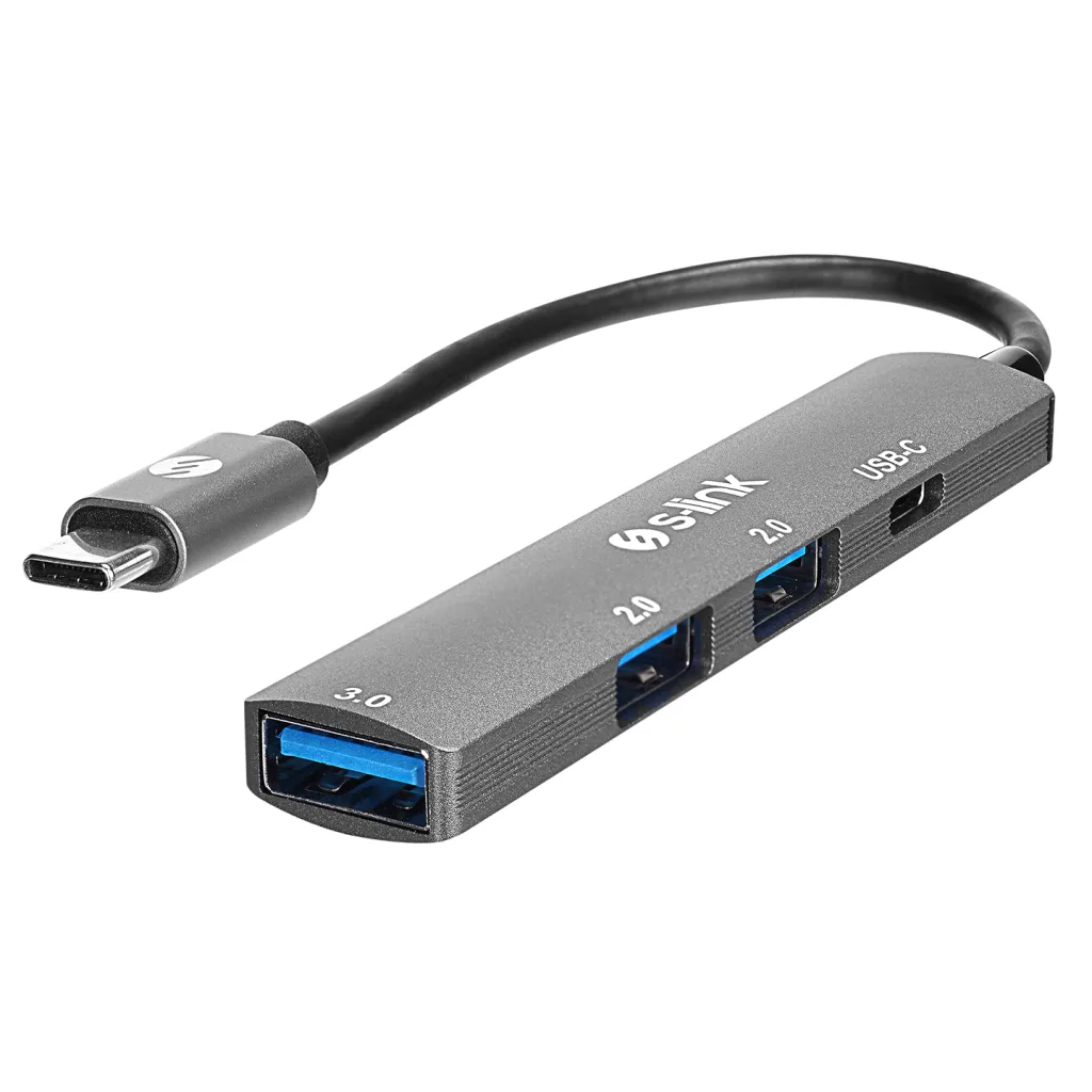 S-LINK SWV-USBC023, Type-C to 2xUSB 2.0, 1xUSB 3.0, 1xType-C Metal, USB HUB