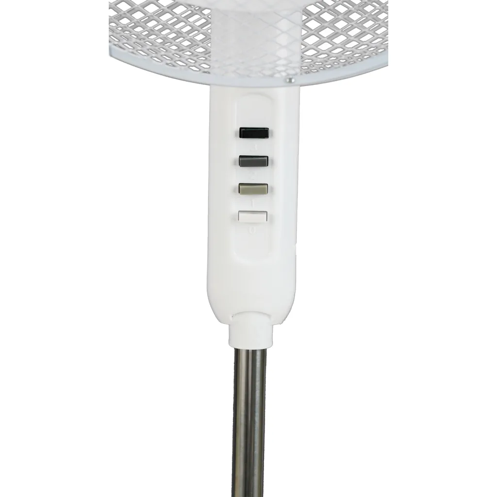 EVEREST FAN10, BEYAZ, EcoWind, 3 Kademeli Hız, 16" Kanat, 45W, Otomatik Salınım, Yükseklik Ayarlı, AC220, Vantilatör