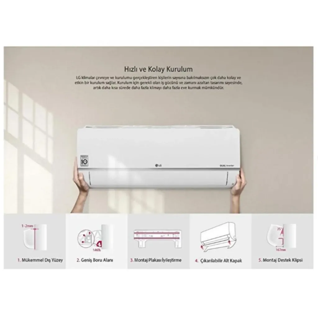 LG PC12SQ S3NM12JA2FA 12000 BTU KLIMA