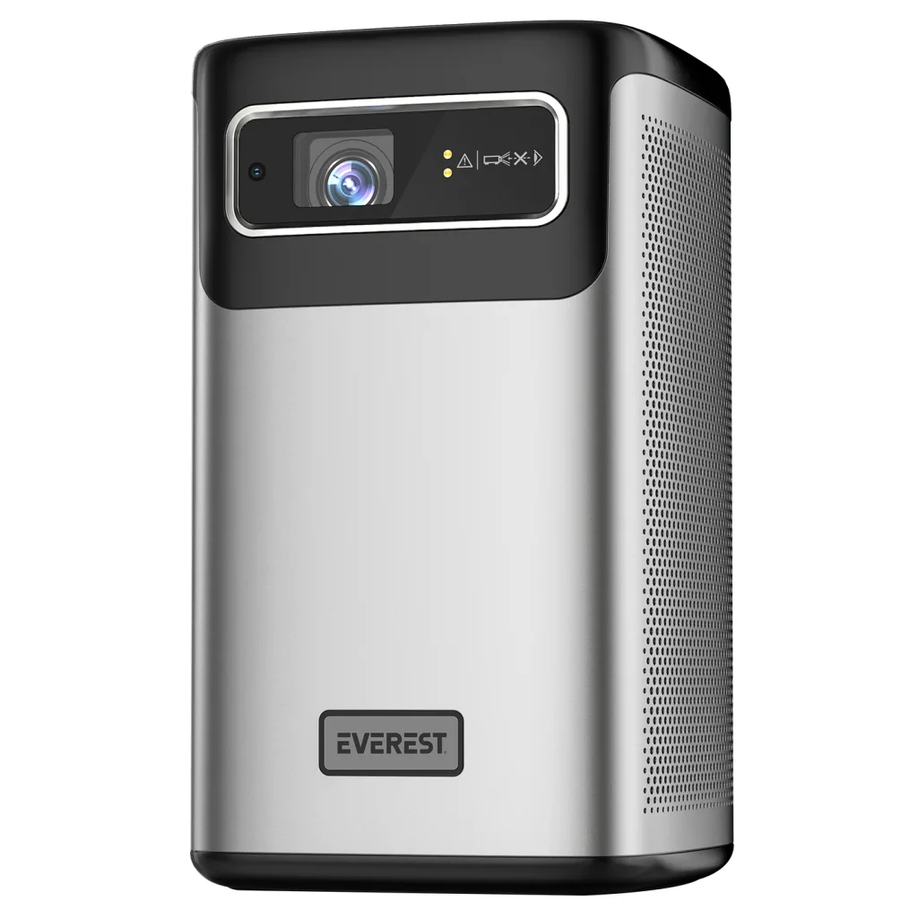 EVEREST PJ-DLP21, Gri, 5400 Lümen, 4K Destekli, 1xType-C, 1xHDMI, 1xUSB, WiFi, Bluetooth, 30.000 Saat Led Ömrü, 2x5W Spe