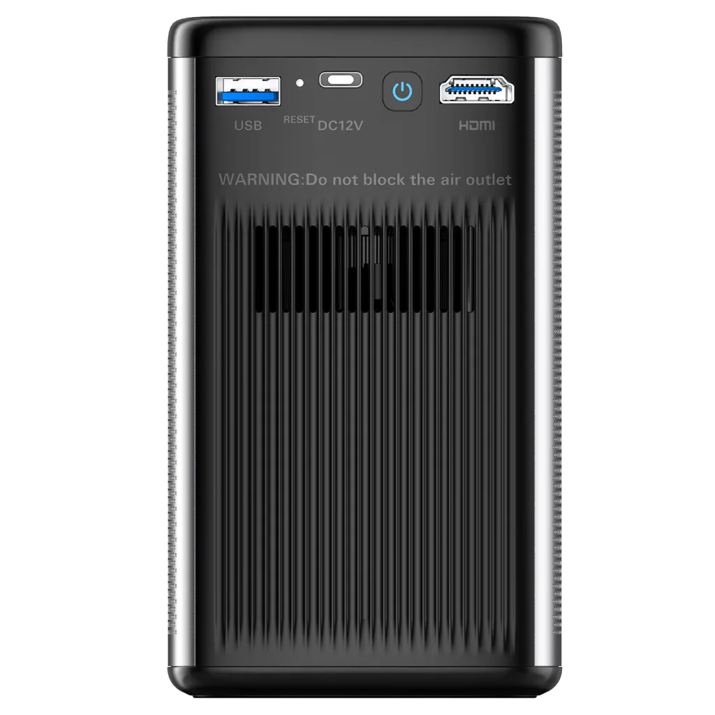 EVEREST PJ-DLP21, Gri, 5400 Lümen, 4K Destekli, 1xType-C, 1xHDMI, 1xUSB, WiFi, Bluetooth, 30.000 Saat Led Ömrü, 2x5W Spe