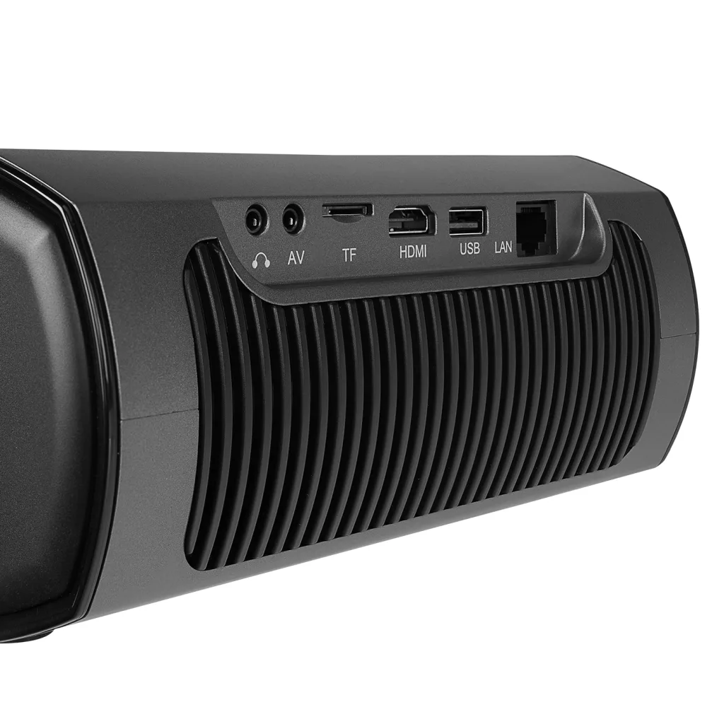 EVEREST PJ06, Siyah, 9800 Lümen, 1920X1080, 1xHDMI, 1xUSB, TF Soket, WiFi, 1xLAN, Bluetooth, 50.000 Saat Led Ömrü, 3W Sp