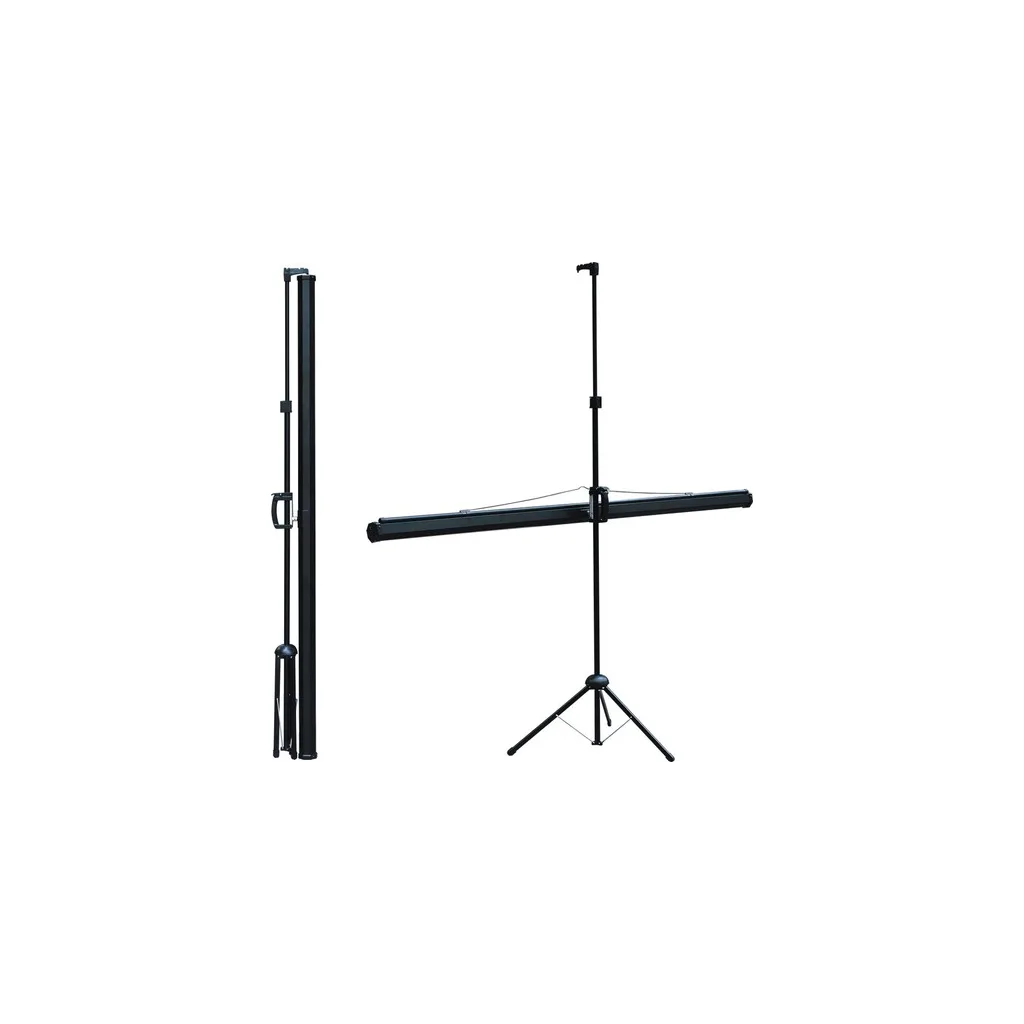 Codegen TX-24 TRIPOD PROJEKSİYON PERDESİ 240X200 (Arkası Siyah Fonlu - Taşınabilir Ayaklı Model)