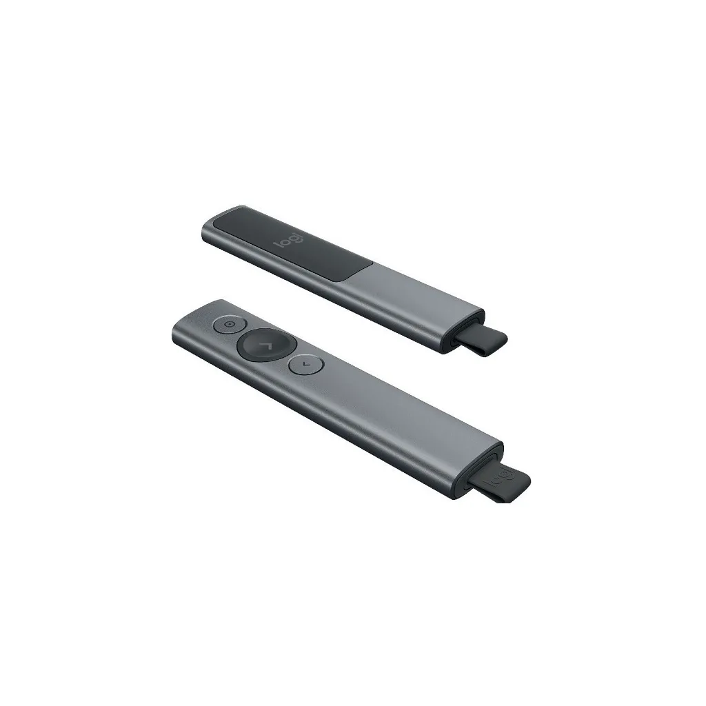 LOGITECH 910-004861, Spotlight Wireless Presenter, Sunum Cihazı (Gri)