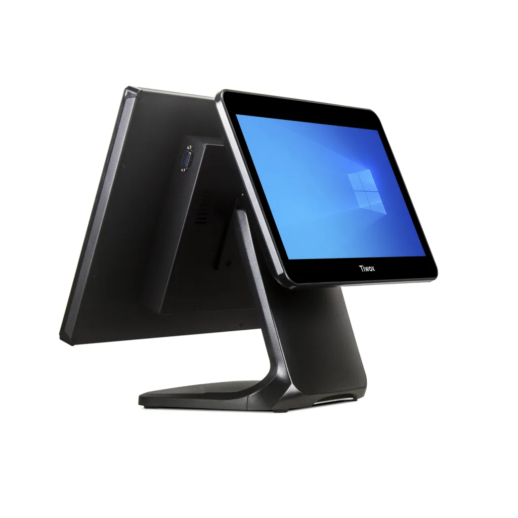 Tiwox TP-7610-D, Intel i7 10.Nesil, 18.5" Ekran, 8GB Ram, 128GB M.2 SSD, Endüstriyel, Dokunmatik Pos PC (çift ekran)