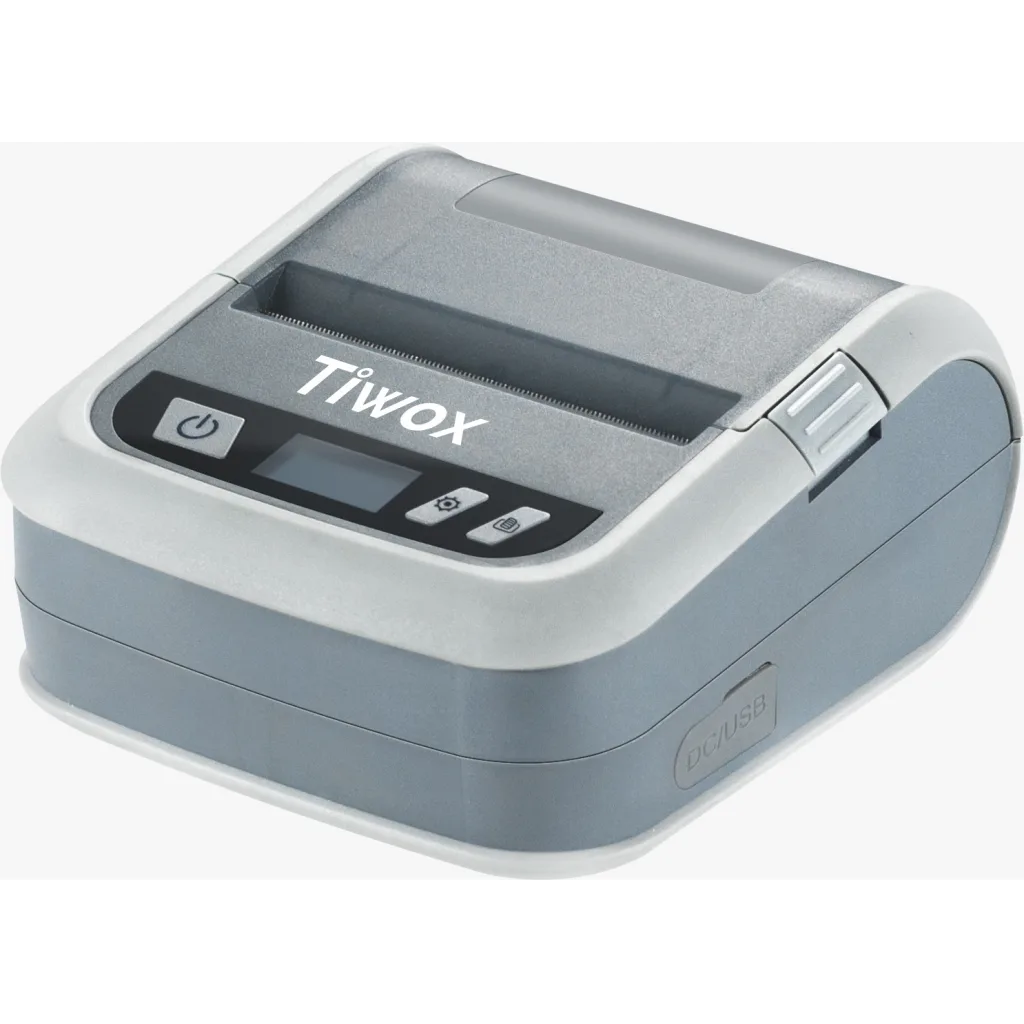 Tiwox BT-5050, Termal, Taşınabilir, Fiş Yazıcı, 70mm/s Hız, 72mm Kağıt, 203 DPI, Otomatik Kesici YOK, Bluetooth, USB
