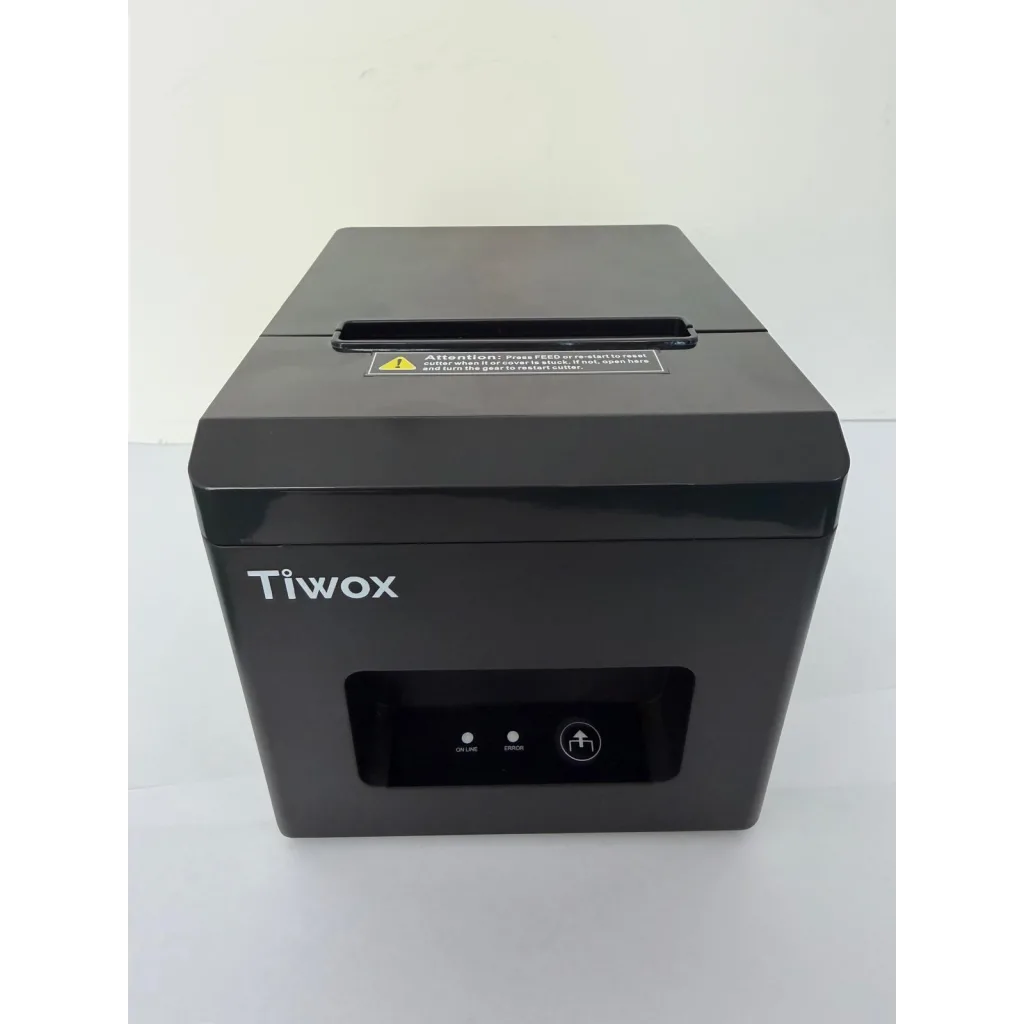 Tiwox JP-R80A, Termal, Masaüstü, Fiş Yazıcı, 200mm/s Hız, 80mm Kağıt, 203 DPI, Otomatik Kesici, Ethernet, USB