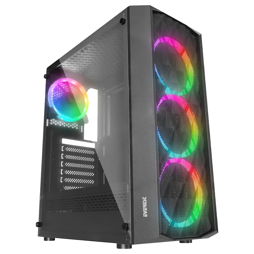 PANTHERA-01Y, AMD RYZEN 5 5500, 16Gb DDR4 Ram, 500Tb NVMe SSD, 8Gb GDDR5 RX580 Ekran Kartı, 1600W Kasa, OEM PAKET