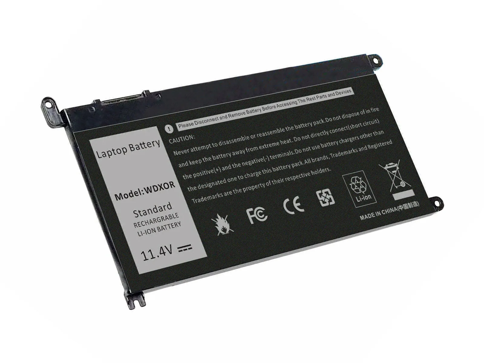 FreeCell Dell Inspiron 5567, 7560, WDX0R Notebook Bataryası