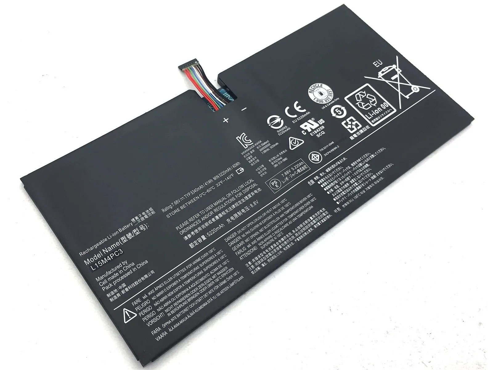 RETRO Lenovo IdeaPad Miix 720-12IKB, L15M4PC3 Tablet Bataryası