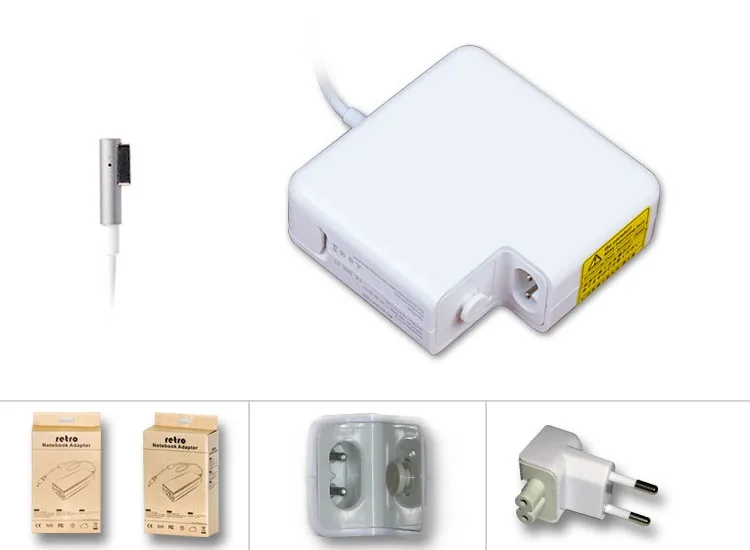 RETRO Apple MacBook Pro 60W MagSafe 1 Notebook Adaptör RNA-AP05